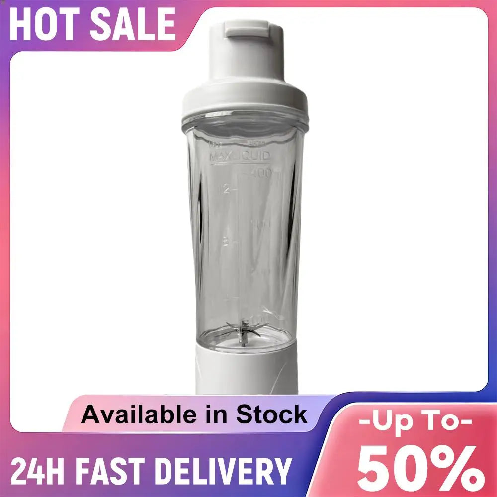 Mini USB Juicer Blender 380ML Portable Smoothie Mixer – Rechargeable Personal Fruit Blender Cup with 6 Blades