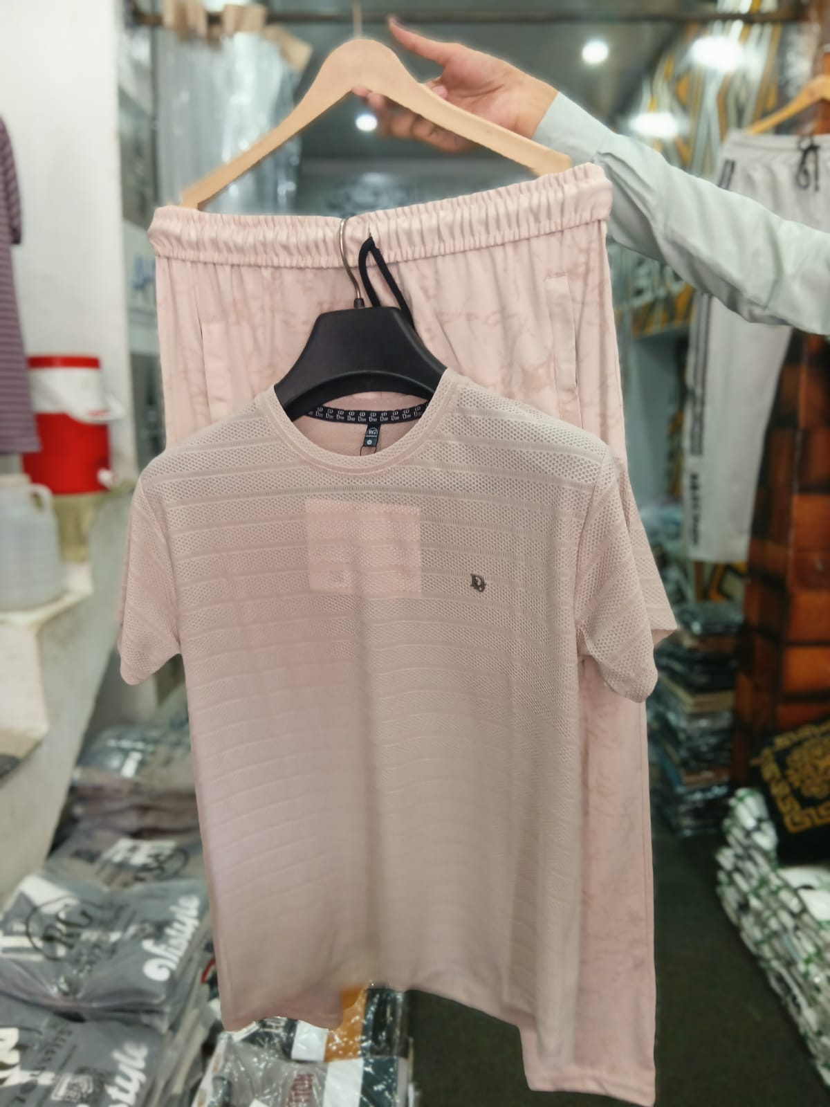 Men's Casual T-Shirt & Trouser Combo – Soft, Comfortable & Stylish