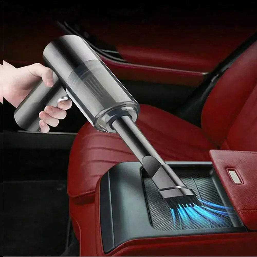120W High Power Suction for Deep Cleaning Wireless & Portable Handheld Design Dual Use Vacuum Cleaner for Car & Home Easy Cleaning for Laptop, Keyboard & Small Spaces