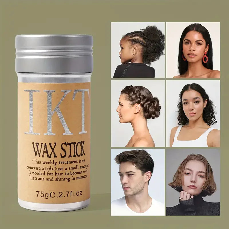 Hair Wax Stick for Flyaway Hair & Smooth Slick Back Styling Controls Flyaway Hair & Frizz Instantly Smooth Slick Back Styling With Long Lasting Hold Gentle Hair Styling Formula For Women & Kids